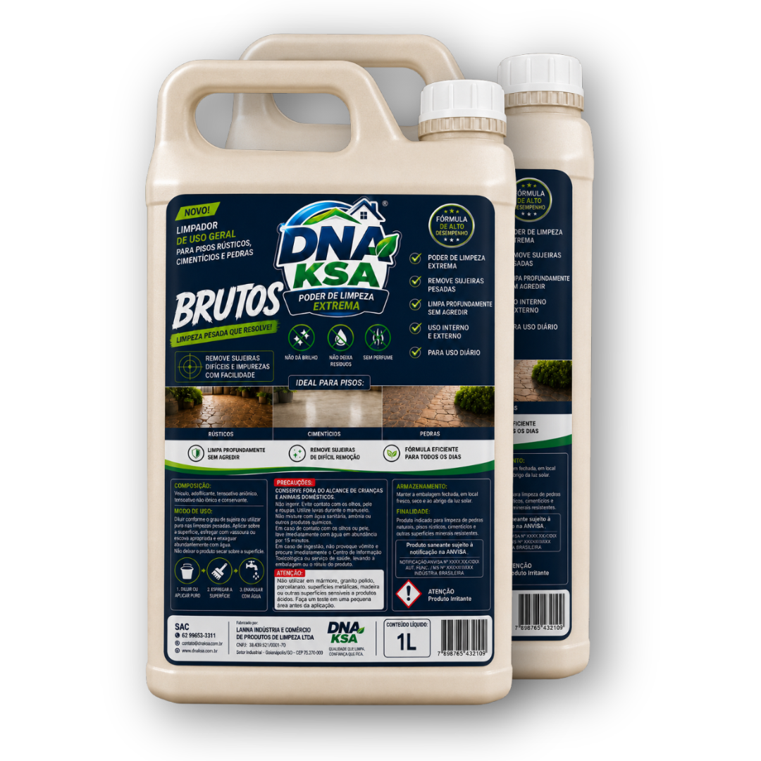 Kit com 2 galões DNA KSA Brutos
